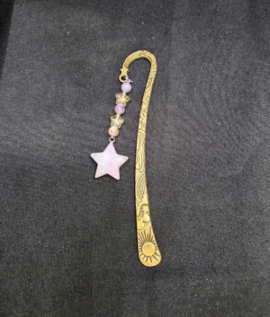 Lepidolite Star Gemstone Bookmark