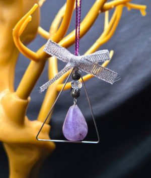 Amethyst Waterdrop Ornament