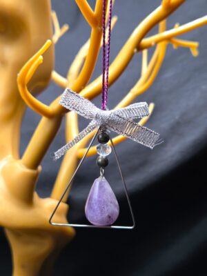 Amethyst Waterdrop Ornament