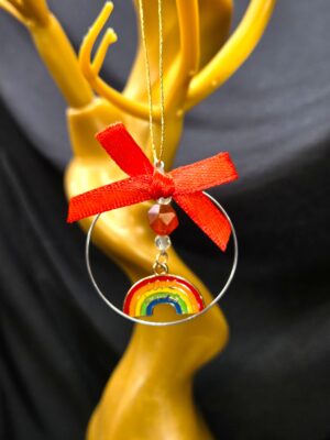 Love Wins Rainbow Ornament