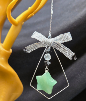 Green Aventurine Star Ornament