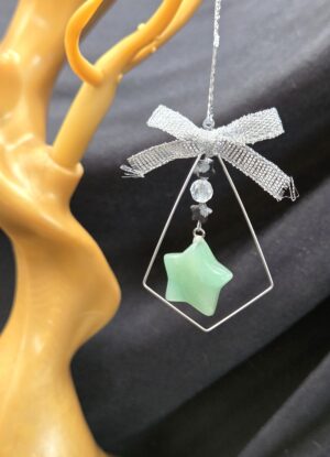 Green Aventurine Star Ornament