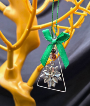 Poinsettia Ornament