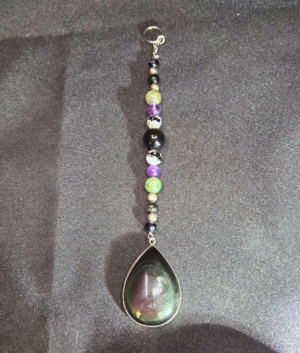 Rainbow Obsidian Radiant Charm