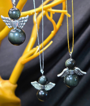 Rainbow Obsidian Angel