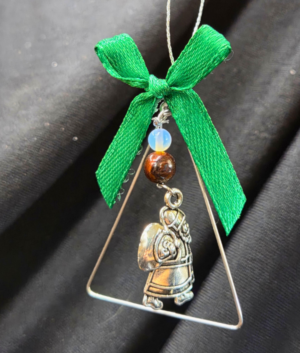 Santa Ornament (B)