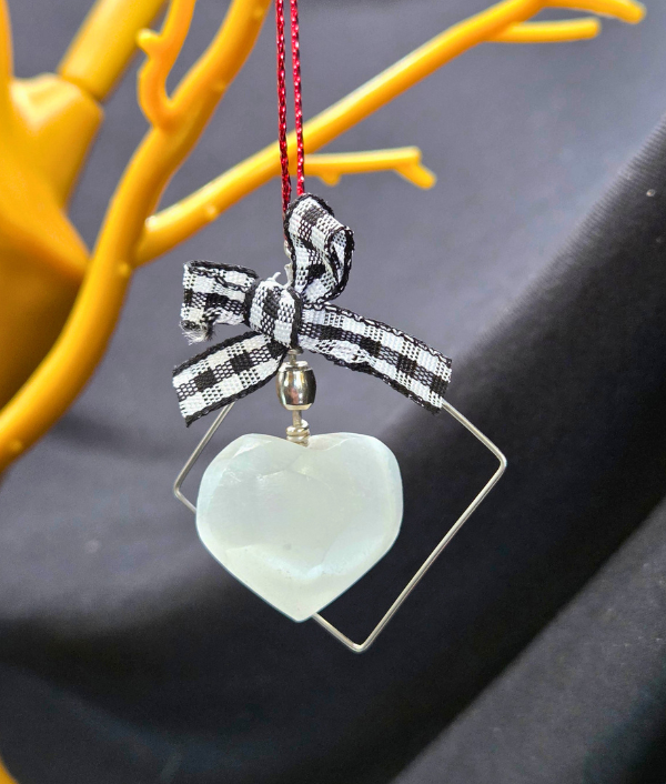 Selenite Heart