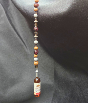 Wine Bottle Radiant Charm