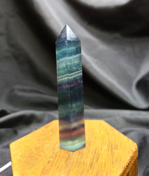 Rainbow Fluorite Point (B)