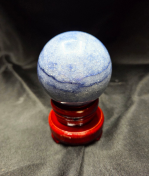 Blue Aventurine Sphere – Polished Natural Crystal