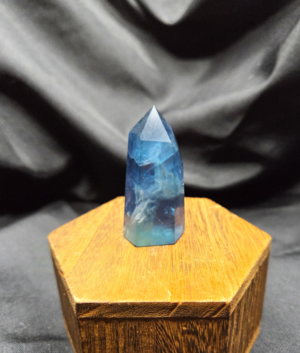 Blue Fluorite Point
