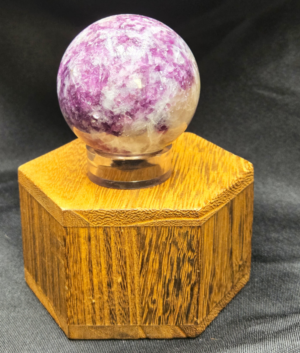 Lepidolite Sphere – Polished Natural Crystal