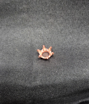 z Copper Crown Metal Sphere Holder