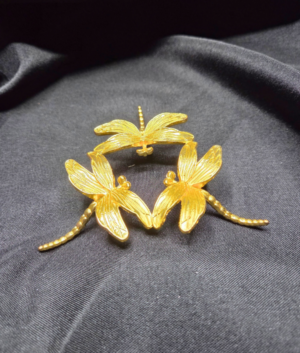 z Gold Dragonfly Sphere Holder