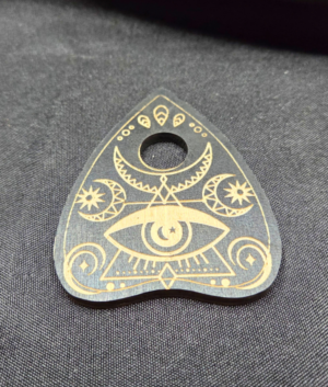 z Wood Evil Eye Ouija Planchette Sphere Holder
