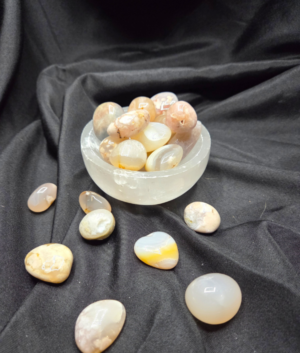 Flower Agate Tumble