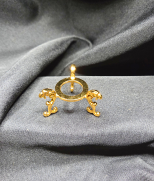 z Gold Metal Sphere Holder (B)