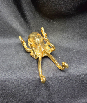 z Gold Octopus Sphere Holder
