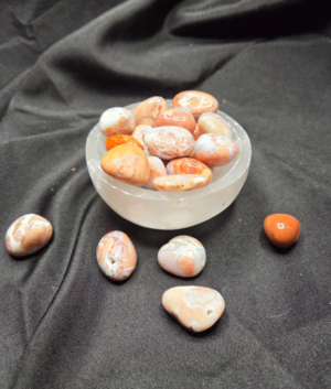 Pink Petal Agate Tumble