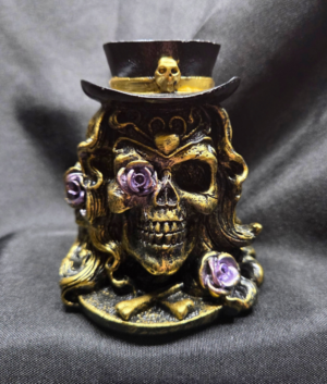 z Gothic Skull Sphere Holder