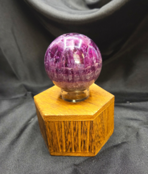 Purple Fluorite Sphere