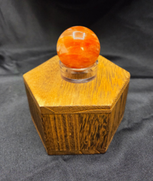 Red Fire Quartz Sphere