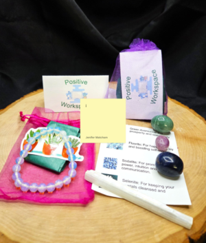 Positive Workspace Intention Bag