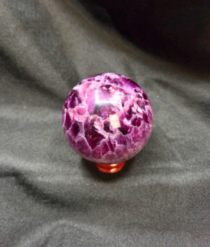 Purple Fluorite Sphere (A)