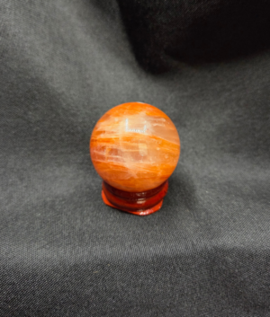 Red Fire Quartz Sphere