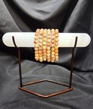 Red Vein Jasper 8mm Bracelet