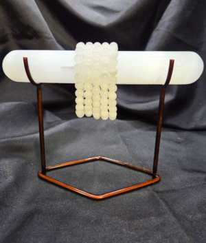 White Agate 8mm Bracelet