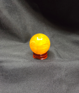 Yellow Fluorite Sphere
