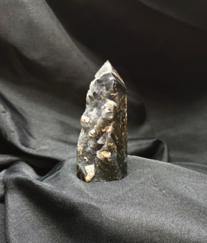 Black Sphalerite Raw Edge Point