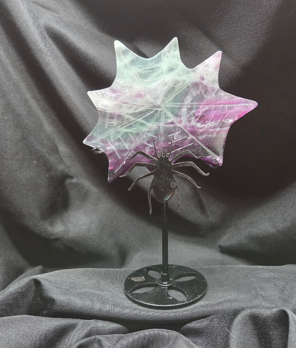 Fluorite Spiderweb