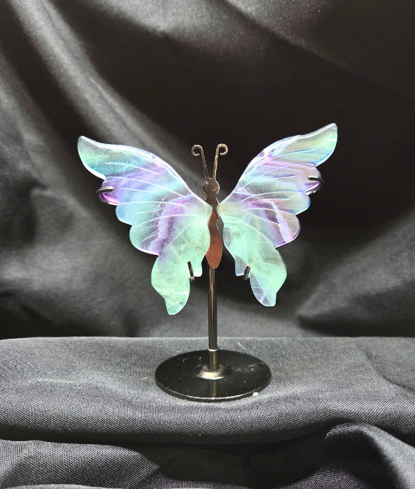 Rainbow Fluorite Butterfly