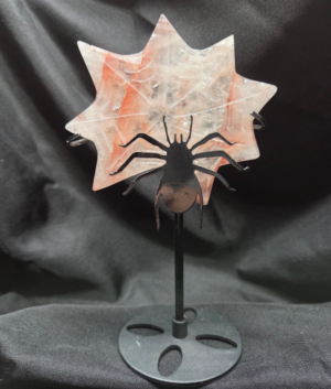 Spiderweb-Red Fire Quartz