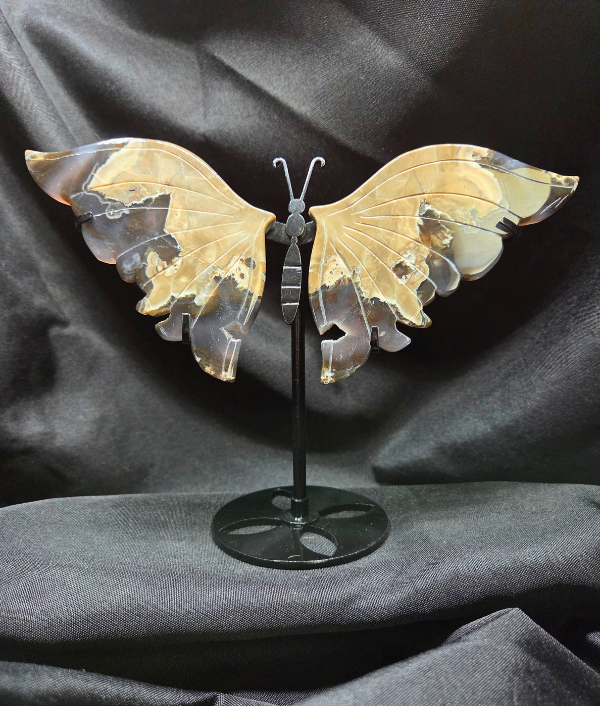 Volcano Agate Butterfly