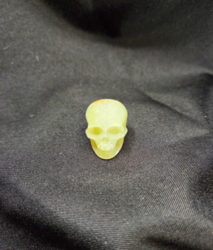 Afghan Jade Mini Polished Crystal Skull 1inch
