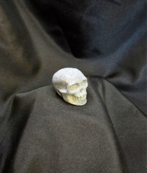 Blue Aventurine Small Polished Crystal Skull 2 inches