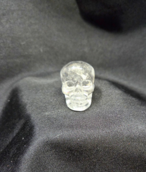Clear Quartz Smaller Polished Crystal Skull 1.5 inches