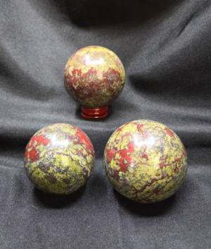 Dragon Blood Jasper Sphere