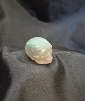 Fluorite Small Polished Crystal Skull 2 inches