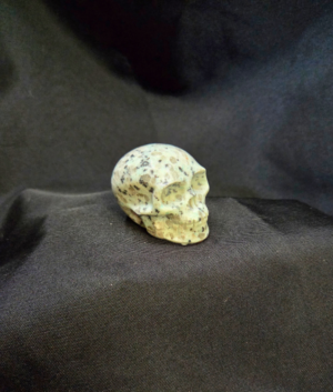 Kiwi Jasper Small Polished Crystal Skull 2 inches