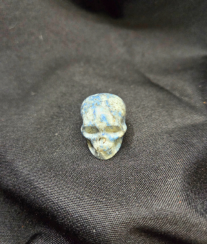 Lapis Lazuli Mini Polished Crystal Skull 1 inch