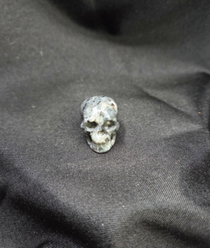 Larvikite Mini Polished Crystal Skull 1 inch