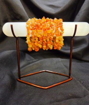Orange Aventurine Chip Beads Bracelet