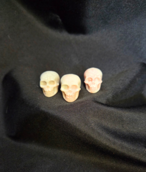 Pink Opal Mini Polished Crystal Skull 1 inch