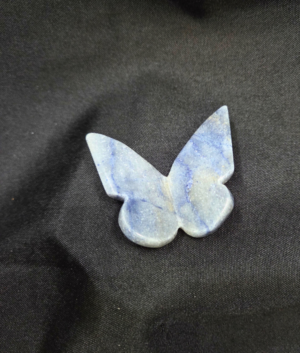 Blue Aventurine 3D Crystal Butterfly