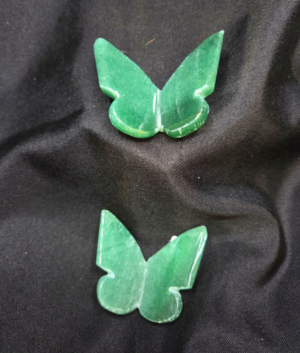 Green Aventurine 3D Crystal Butterfly