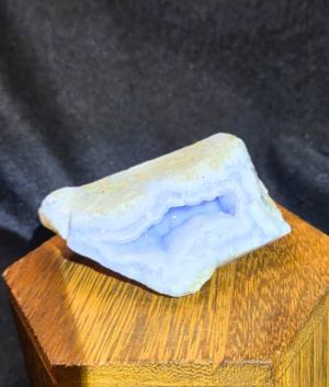 Natural Blue Lace Agate Drusy Specimen